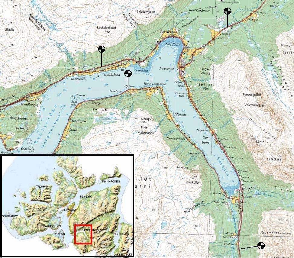 1 Innledning Statens vegvesen Troms skal utarbeide kommunedelplan for E8 Sørbotn Laukslett i Ramfjorden i Tromsø kommune.