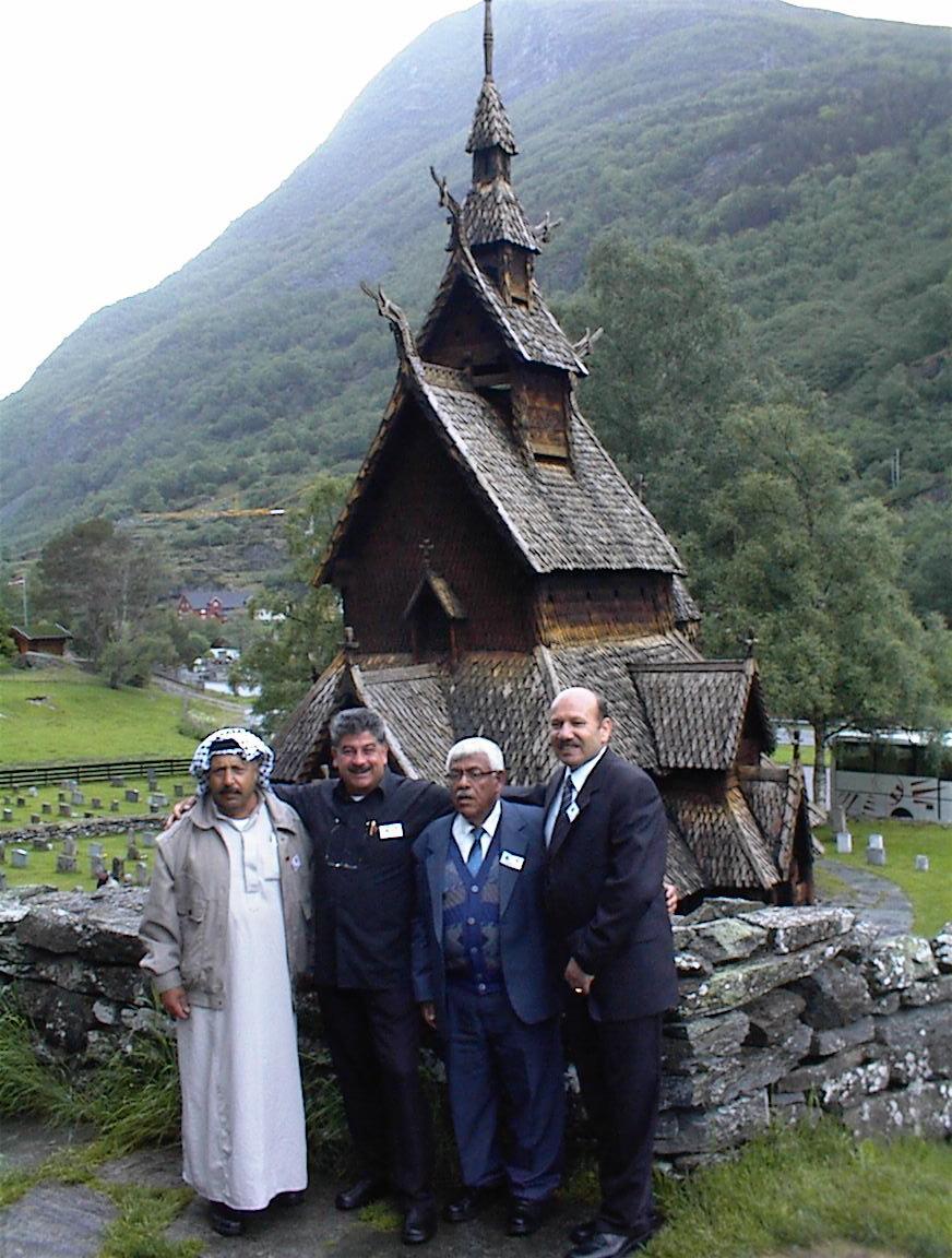 Besøk frå vennskapsbyen