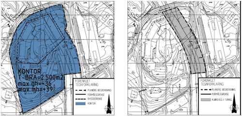 Figur 1-5: Eksempel på utsnitt av plan