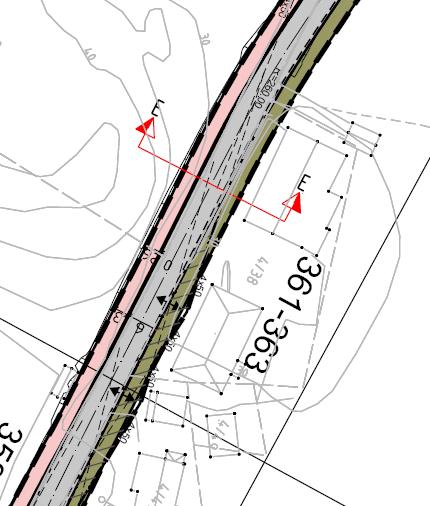 planforslaget er plasseringen av bussholdeplassene gjennomgått og justert til en plassering på mellom 35m jevnt langs hele strekningen. Det er regulert busslommer på begge sider av vegbanen.