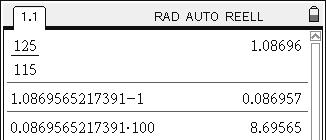 Tast c61 dersom du ikke får noen beskjed. Eksempel 1 Prosent og prisendring Tast 800r20/k. I symboloversikten finner du prosentsymbolet. Merk symbolet og tast. 20 % av 800 er 160.