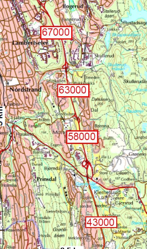 Innledning E6 på strekningen mellom Åsland og Trosterudkrysset er både gjennomfartsåre, innfartsåre til Oslo og intern hovedfartsåre innad i Oslo.