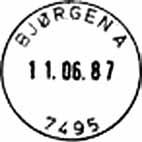 ? Registrert brukt 15-7-67 KjA Stempel nr. 4 Type: I22N Fra gravør 28.10.1970 BJØRGEN Innsendt?