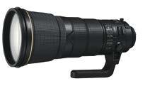 AF-S NIKKOR 500mm f/4e FL ED VR En ny generasjon superteleobjektiver med lett objektivhus og suveren optisk ytelse AF-S NIKKOR 600mm f/4e FL ED VR Dette anerkjente profesjonelle superteleobjektivet