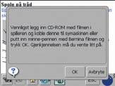 Tutorial USB-minnebrikke Bruksanvisning i form av videosnutter vil vises på symaskinskjermen ved å benytte en USB-minnebrikke med brukerinformasjon.