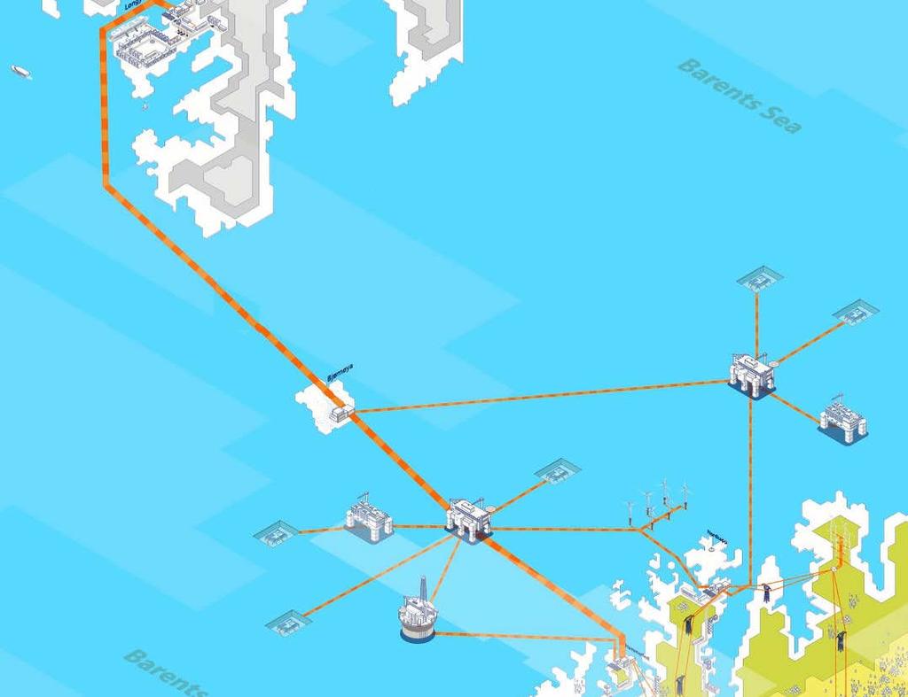 virksomhet i Barentshavet utslippsfritt En nettoperatør må eie Barentsgrid og koordinere med de ulike brukerne