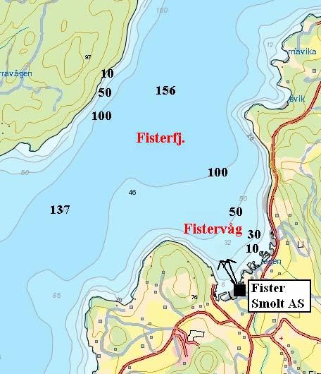 FISTERVÅGEN Fister Smolt AS har to utslipp til sjø, dvs ett fra klekkeri- og startfôringsavdelingen og ett fra påvekstavdelingen, hvor strømmålingene og modelleringene er utført.