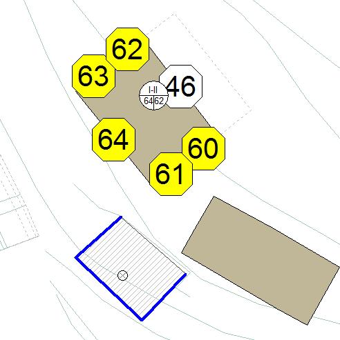 2014 Ja Ja Ja Beregnet lydnivå ved fasade L den [db] for boenhetens mest utsatte etasje: Beskrivelse av eksisterende konstruksjon: Registrert i Norges eiendommer som enebolig med én boenhet.