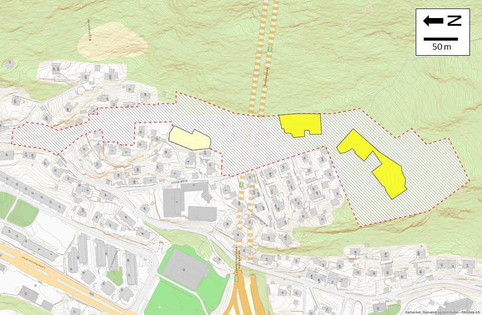 -14 OPPDRAG Nygårdslien - Skredfarekartlegging RIB OPPDRAGSNUMMER 99402001 OPPDRAGSLEDER Espen Eidsvåg OPPRETTET AV Espen Eidsvåg DATO Innledning Rambøll Norge AS utarbeider en reguleringsplan for