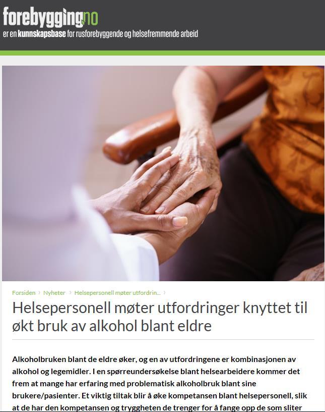 Alkohol-trender Økende