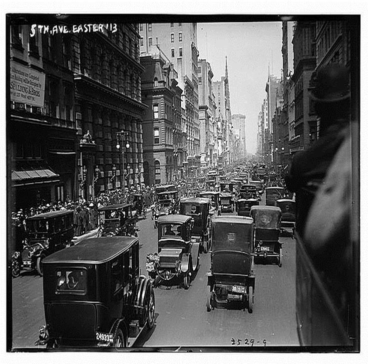 tror Easter Parade 5th Avenue 1900: Hvor