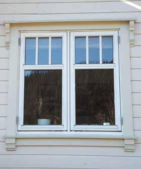 Varevinduet kan monteres direkte på vindusrammene eller det kan monteres i en egen karm som settes inn i vindusåpningen.