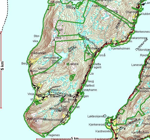 Administrasjonens vurdering Valdet er sammenhengende og har etter administrasjonens skjønn en avgrensning og en form som gjør det egnet til jakt på elg.