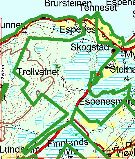 nødvendigvis ikke å oppheves. Kommunen endrer godkjenningsvedtaket ved å gå ned 50 % på minstearealet på resterende dyr slik at valdet fortsatt har et uttak på 8 dyr.