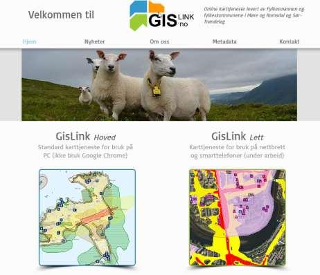 PLAN- OG ANALYSEAVDELINGA GIS/kart - www.gislink.