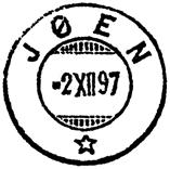 JØA JØØEN poståpneri opprettet fra 15.10.1862 på Seierstad i Fosnes herred. I poststedsfortegnelsen fra 1894 er navnet skrevet JØEN. Navneendring til SEIERSTAD 01.01.1918. Navneendring til JØA fra 01.