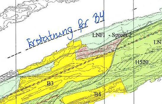 Det er vanskelig å justere formålsgrensene ytterligere, da presset fra de andre interessene er så sterkt. Det vil bli en buffer mellom reindrift og industri i form av en støyvoll.