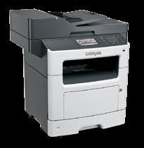 Lexmark Multifunksjonsenheter med sort/hvitt Lexmark XM1140, XM1145 og XM3150 Produktspesifikasjoner Produktspesifikasjoner Lexmark XM1140 Lexmark XM1145 Lexmark XM3150 Utskrift Brukerpanel Lexmark