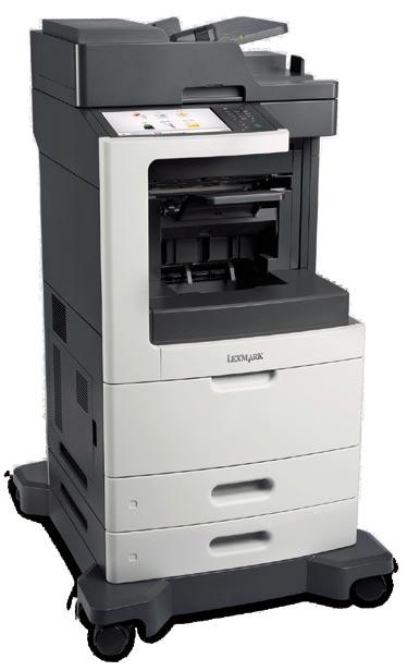 Lexmark Multifunksjonsenheter med sort/hvitt XM7100-serien fra Lexmark Hovedfunksjoner 3