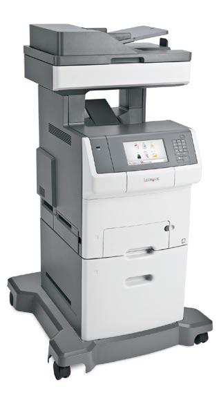 Lexmark Multifunksjonsenheter med farger Lexmark XS748de Hovedfunksjoner 1