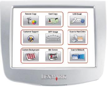 til flerfunksjonsenheter fra Lexmark og gjør dem mer brukervennlige, med fokus på tilpassing, integrering i arbeidsflyten og verktøy som gjør det enklere å administrere Lexmark-enheter.