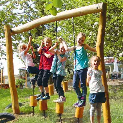 deres lekeplass holder i mange år fremover.