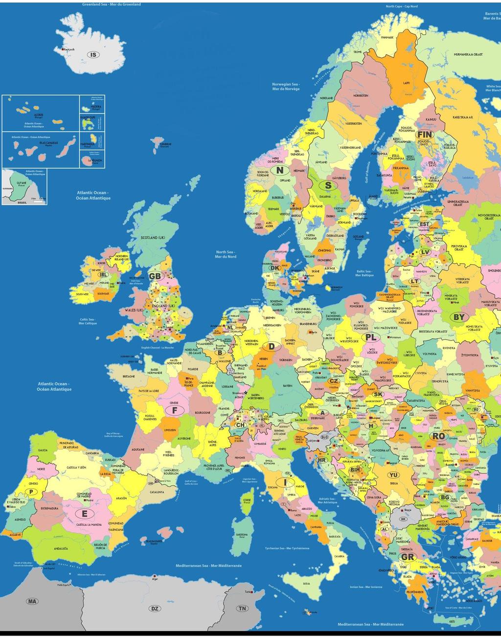 Regionenes Europa Nord-Norges Europakontor Trøndelags Europakontor Vest-Norges