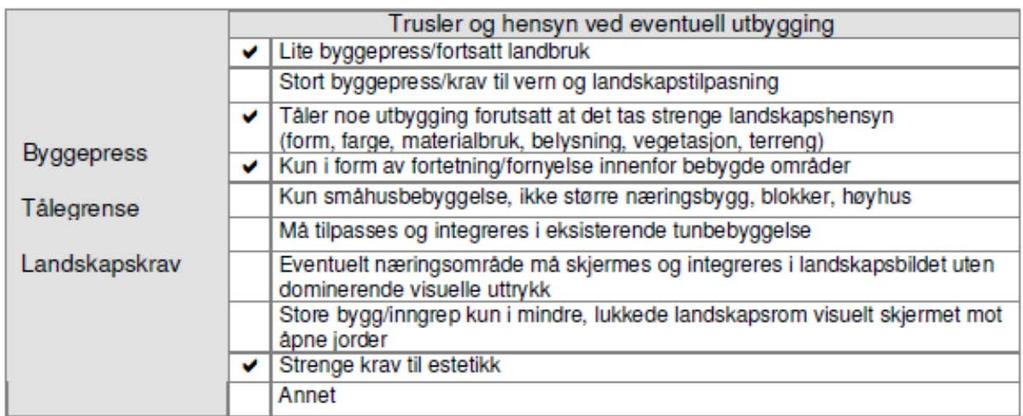 Frodig og variert jordbrukslandskap med hagemark, store eiketrær, buktende elveløp, sund, øyer, vegetasjons- og våtmarksbremmer.