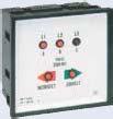 Frekvensmeter Analoge instrumenter Timetellere 48x48 AN7.. (RQ48F) 45-55 / 55-65 / 45-65Hz 7x7 AN7.. RQ7F) 45-55 / 55-65 / 45-65Hz 96x96 AN37.