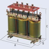 3-fase skilletrafoer Serie TT (400V/400V, 30V/400V, 400V/30V, 30V/30V) Skilletrafo TT BEST.NØKKEL Ytelse kva IP - 00 TTW BEST.