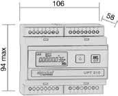 kwh-målere Conto D4-Pt UPT0 UPT0/RS485 Modell CE4DT4A CE4DT4A6 CE4DT4AM 4 moduler 4 moduler 4 moduler 6 moduler 6 moduler Målinger Display LCD, 8 siffer LCD, 8 siffer LCD, 8 siffer LCD, 8 siffer LCD,
