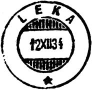 11.95 AA til 01.07.03 HLO Stempel nr. 14 Type: I24N Utsendt?? LEKA LP B Innsendt?? Registrert brukt fra 19.04.79 HLO til 12.05.