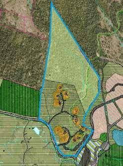 19) Tverrlie 6 LNF-område/byggeområde Fritidsbebyggelse Ca. 100 daa (LNF) Hans A. Tandberg Området ligger nord for golfbanen og grenser i sør mot regulert hytteområde.