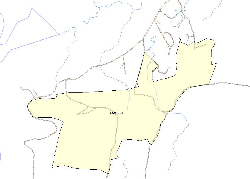 8. Radon Det er målt radonverdier mellom 205-300 beq/m3 nordøst for innspillet. 17. Naturtype Naturtypene Villveia og Korvald søndre berører området.