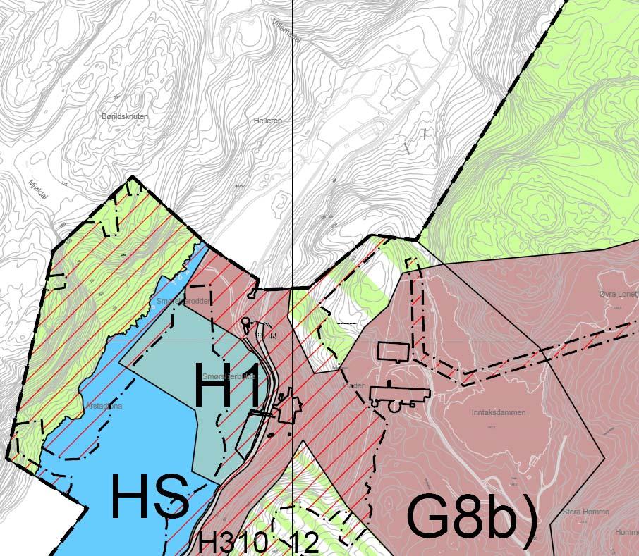 2.2.3 Tilgrensende/overlappende planer Planområdet avgrenses av områdeplan for Titania i sør. I løpet av planprosessen med områdeplanen er plangrensen i sør endret.