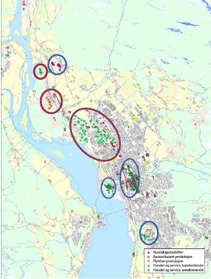 Mye kompetanse nord i byen Potensial for bedre klynger?