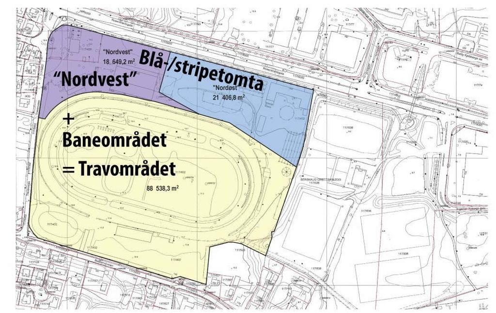 3.3 Vedtak innen travets organisasjon forutsetninger 3.3.1 PERIODEN 2006-2014 Det har fremkommet tre planalternativer: a)