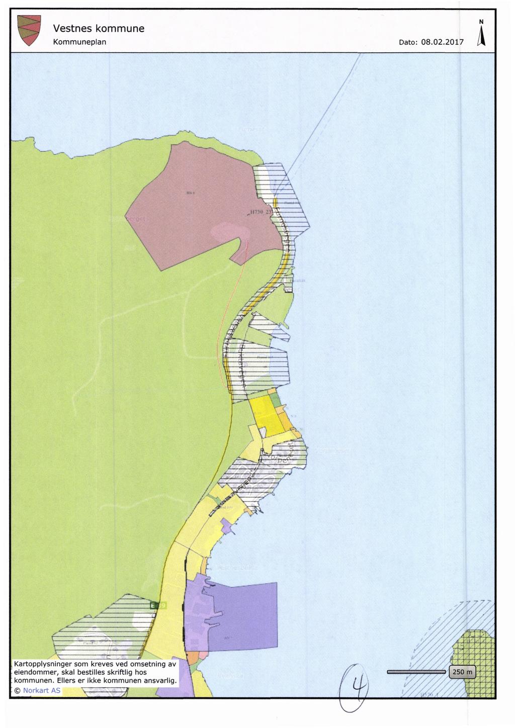 N Vestnes kommune Kommuneplan Dato: f f /v L; iii.