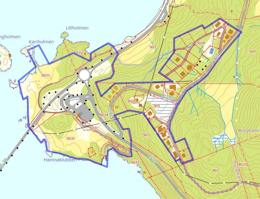 Nær barnehagen og ballplassen er det i kommuneplanen foreslått fortetting med 5 nye boliger i tillegg til ca. 8 regulerte ubebygde tomter.