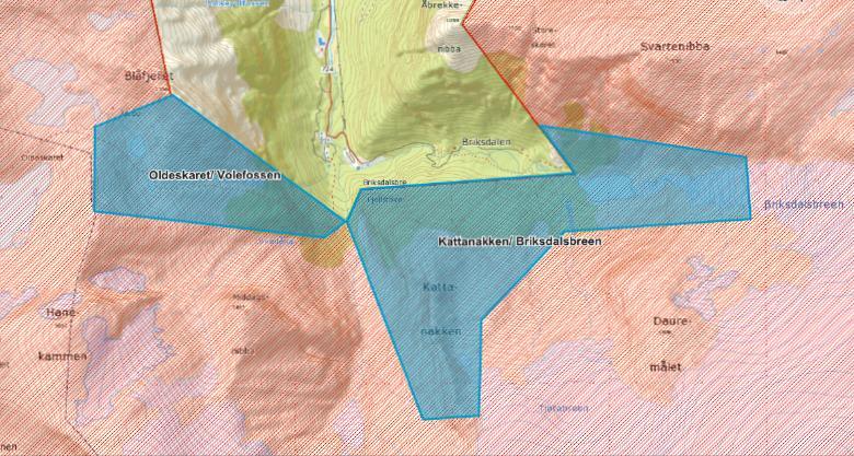 - Verneforskrift for Jostedalsbreen nasjonalpark - Naturmangfaldlova Søknaden Hansgarden Media og EDB v/ Berge Myrene søkte pr. e-post datert den 8.