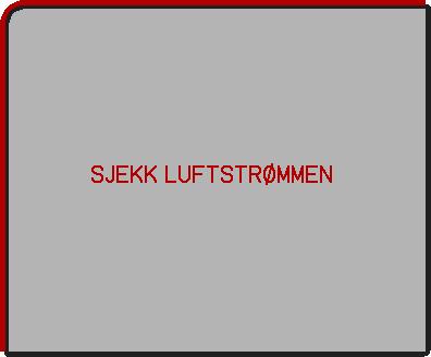 Hvis den samme beskjeden vises etter utbedringen, eller hvis en annen beskjed vises enn den følgende, vennligst kontakt din forhandler eller serviceselskapet.