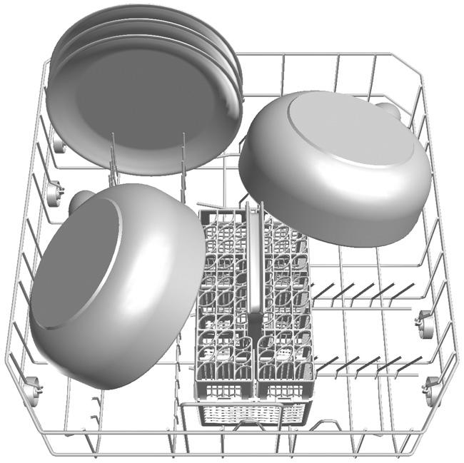 3 Programoversikt 3.2 Fondue/Raclette-program Anvendelsesområder Fjerner sterkt fastbrente ostrester, som er vanlig i fondue- og racletteservise. Fjerner fastbrente rester fra gratengformer.