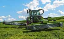 Perfekt kombinasjon: Frontmontert Fendt Slicer med hydraulisk