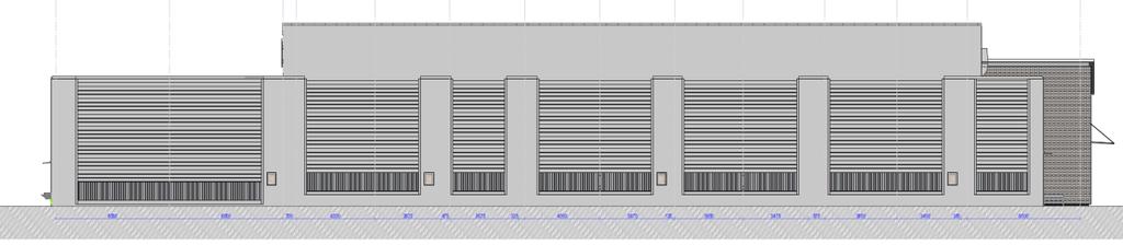 etasje, fasader og bygningsdimensjoner Detaljprosjekteringen har vist behov for 66 kv kondensatorbatteri.