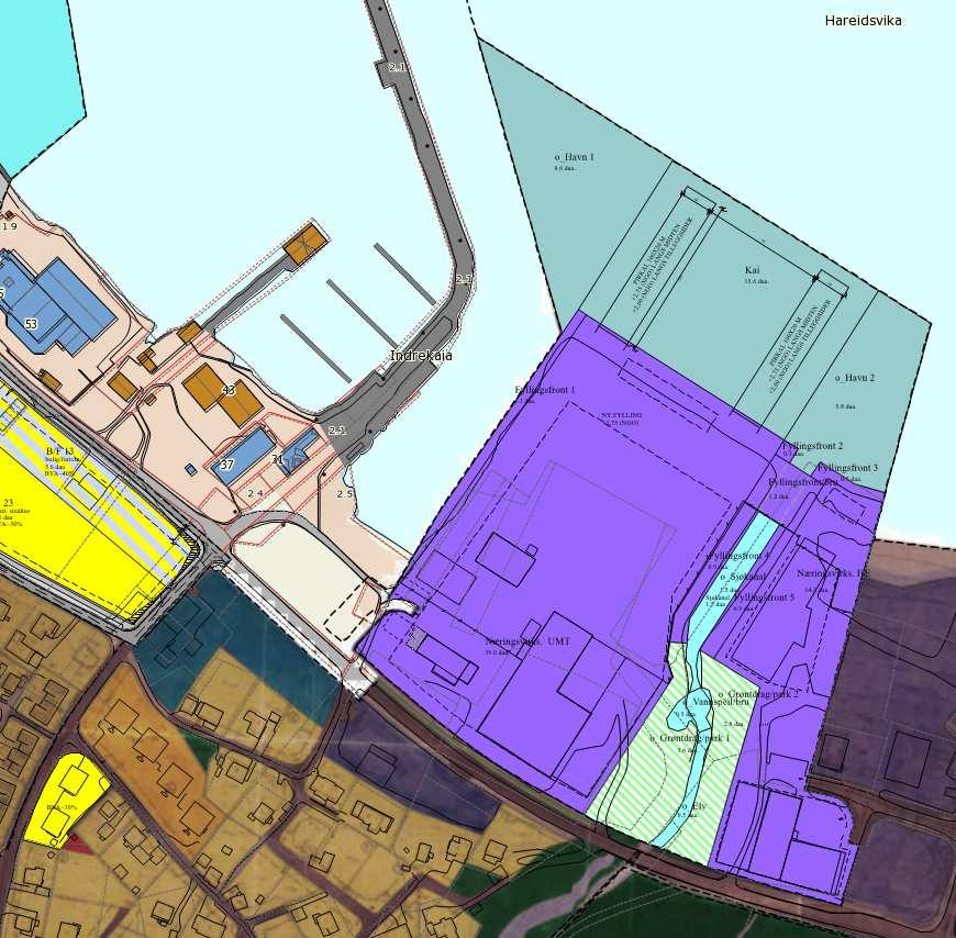 3. Del av reguleringsplan - Mylna Industriområde - Plan ID 20090001. Vedtatt 24.10.2010.