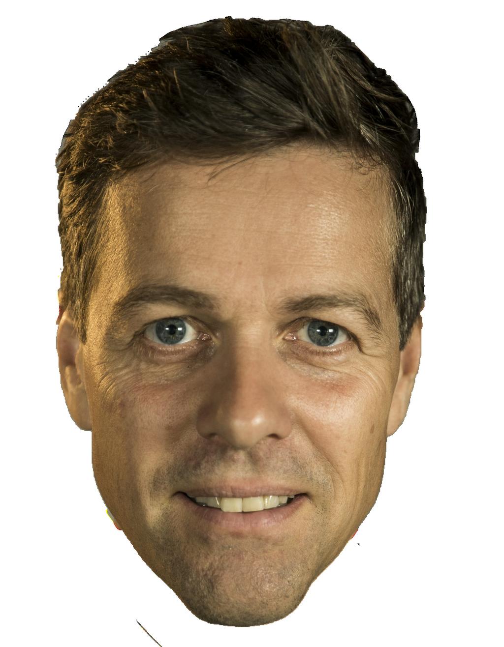 ittr o v a f Bli din er! d e l i t r pa Klipp ut masken til din favorittpartileder! Du kan enten feste en pinne bak masken, eller klippe hull ved ørene for å feste en strikk.