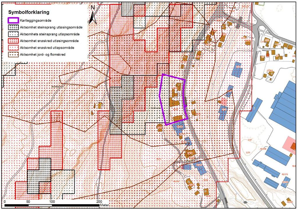 1. Innledning På oppdrag fra Norske Hus Boligsystem AS har Rambøll gjennomført kartlegging av skredfare mot et planlagt leilighetsbygg på Støren, Midtre Gauldal kommune.