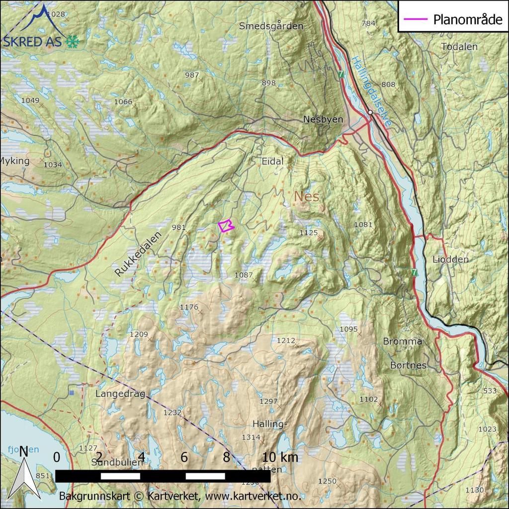 1 Innledning 1.1 Bakgrunn Deler av planområdet i reguleringsplan for Bøgaset 2 i Nes ligger på Gnr/Bnr 56/24. Planen har planid. 01201601 i kommunens planregister.