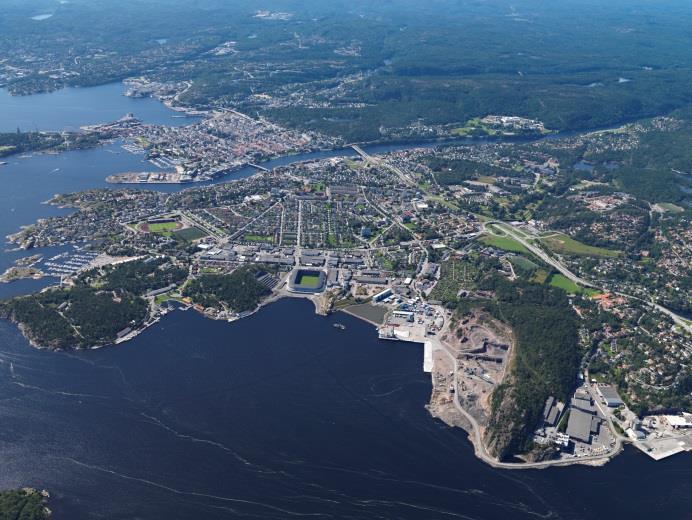 Cruiseterminal er vedtatt flyttet fra Silokaia til ny kai på Lagmannsholmen og en mindre pir lengre ute på Odderøya. Godsaktiviteten som tidligere var på Silokaia er flyttet til Kongsgård-Vige.