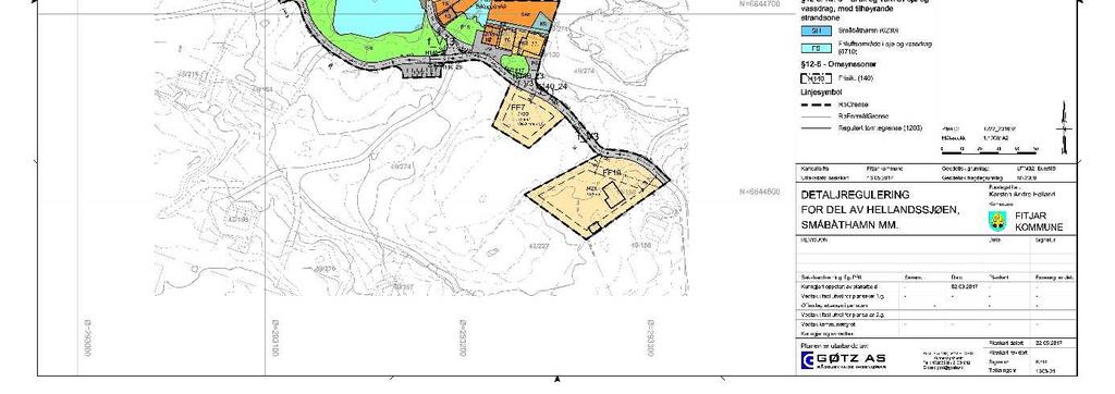 DETALJREGULERING for del av Hellandssjøen, småbåthamn mm.